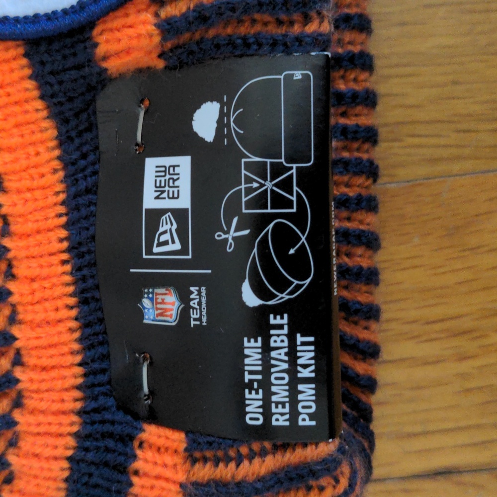 New Era Denver Broncos Knit Beanie, OSFM - Picture 2 of 6